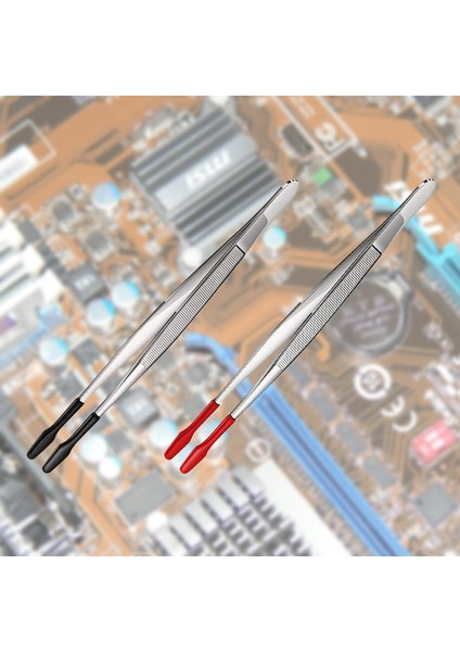 Многоцелевые Наборы,2 Adet Kauçuk Uçlu Cımbız Yumuşak Uçlu Cımbız Pvc Kaplı Yumuşak Düz Uçlu Laboratuvar Endüstriyel Hobi Zanaat Cımbız Araçları (Yurt Dışından)
