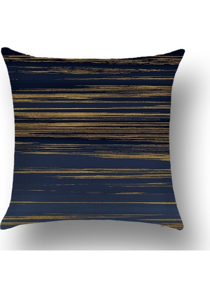 4 Adet Mermer Desen Minder Örtüsü Yastık Kılıfı Ev Dekoratif Kanepe Kare Yastık Kılıfı Yatak Odası Araba Dekor 45X45CM (Yurt Dışından)