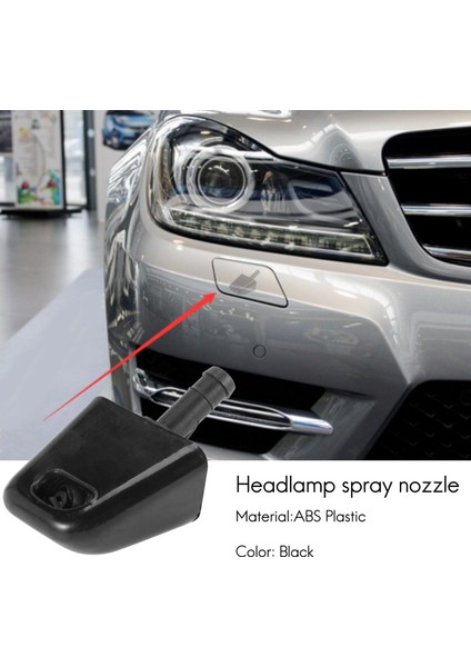 2 Adet Silecek Ön Far Yıkama Jet Nozulu T31 2007-2013 28641-1DA0A 28642-1DA0A ile Uyumlu (Yurt Dışından) modelleri