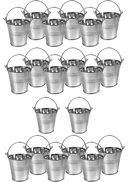 20 Adet Mini Metal Kova Taşınabilir Saksı Vazolar Yetiştiricilerinin Düğün Parti Ev Dekorasyon Için Güzel Şeker Kutusu (Yurt Dışından)