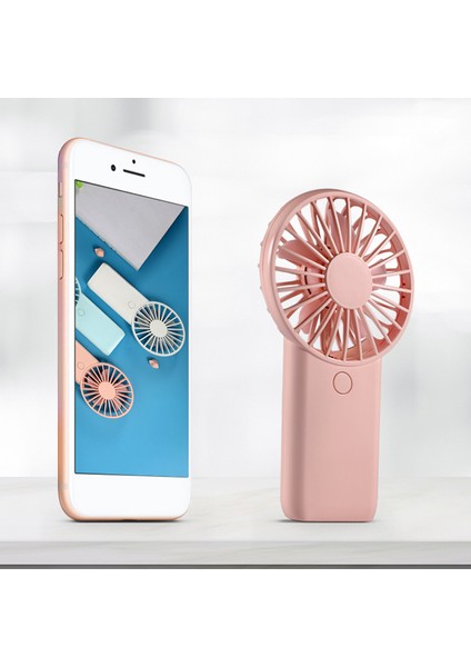 Ev-Pembe Için El Mini Fan Sessiz Hava Soğutucu Taşınabilir Masa Fanları (Yurt Dışından)