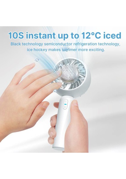 Taşınabilir El Fanı Kişisel Klima Mini Yarı Iletken Soğutma Küçük Soğutucu USB Şarj Edilebilir (Yurt Dışından) modelleri
