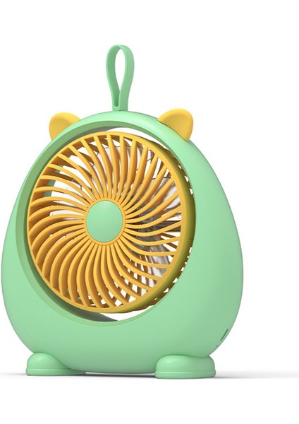 Taşınabilir Mini El Fanı Şarj Edilebilir USB Masa Cep Hava Soğutucu Dış Mekan Ofis Yeşil (Yurt Dışından) indirimleri