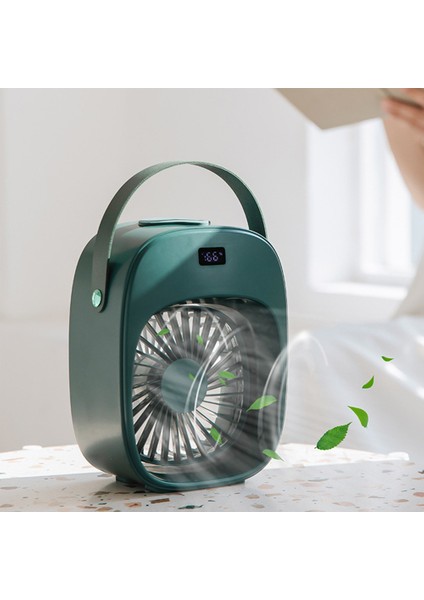 Mini USB Taşınabilir Hava Soğutucu Fan Klima Işık Masaüstü Ofis Ev Beyaz Için Soğutma Nemlendirici Arıtma (Yurt Dışından)
