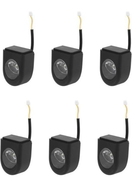 M365 Elektrikli Scooter Parçaları Için 6 Adet Far Lambası LED Işık Ön Lambanın Değiştirilmesi (Yurt Dışından)