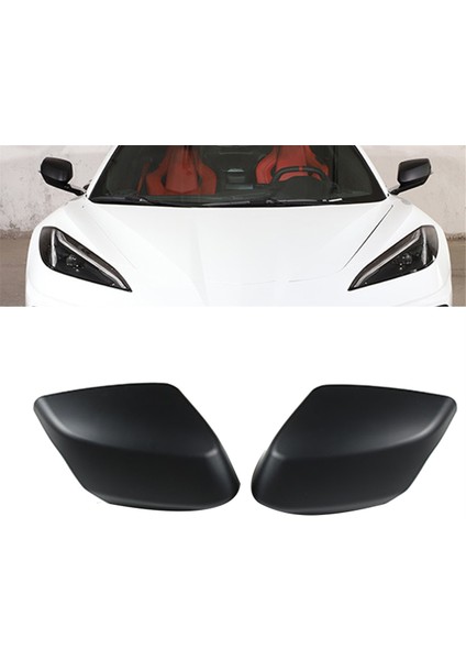 C8 2020-2023 Yan Kapı Dikiz Aynası Kapağı Trimler Araba Aksesuarları Dikiz Aynası ile Uyumlu (Yurt Dışından) modelleri