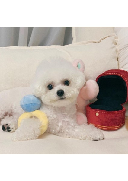 Yüzük Kutusu Peluş Oyuncak Aşk Kılıfı Dolması Pet Çiğneme Oyuncak Sesler Yavru Çocuklar Yumuşak Köpek Ilgilenen Oyuncaklar (Yurt Dışından) fiyatları