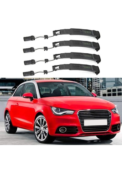 4 Adet Araba Dış Kapı Kolu Sensör Anahtarı ile Uyumlu A4 A5 A6 A7 A8 Q5 4G8927753 4G8927753B (Yurt Dışından)