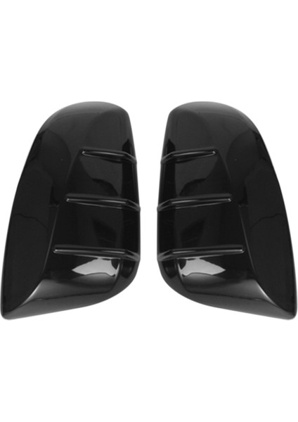 Araba Parlak Siyah Dikiz Dikiz Yan Cam Ayna Kapağı Trim Çerçeve Yan Ayna Kapakları ile Uyumlu 2020 2021 (Yurt Dışından)