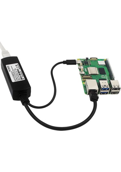 Raspberry Pi5/5 Nesil 5V 4A Tip-C Arayüzü Gigabit Ethernet Ethernet Üzerinden Güç Ayırıcı ile Uyumlu Poe Ayırıcı (Yurt Dışından)