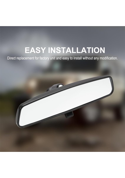 Araba Iç Dikiz Aynası 8993023K Wrangler Cj Yj Jk Pusula ile Uyumlu Araba Aksesuarları ile Uyumlu (Yurt Dışından) fırsatları