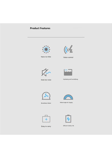 Taşınabilir Hava Soğutucu Fan USB Mini Klima Nemlendirici Dijital Ses Kontrolü Elektrikli Ofis Ev-A Için (Yurt Dışından) modelleri