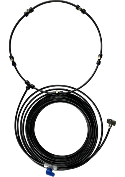 Dış Mekan Sisleme Fanı Kiti Halka Boru Soğutucu Su Soğutma Patio Abd Standart Arayüzü (Yurt Dışından) fiyatları