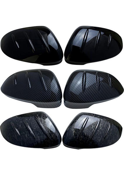 Golf 8 ile Uyumlu 2020 2021 2022 Araba Yan Dikiz Aynası Kapağı Spor Tarzı Kapı Ayna Kapağı Karbon Fiber (Yurt Dışından)
