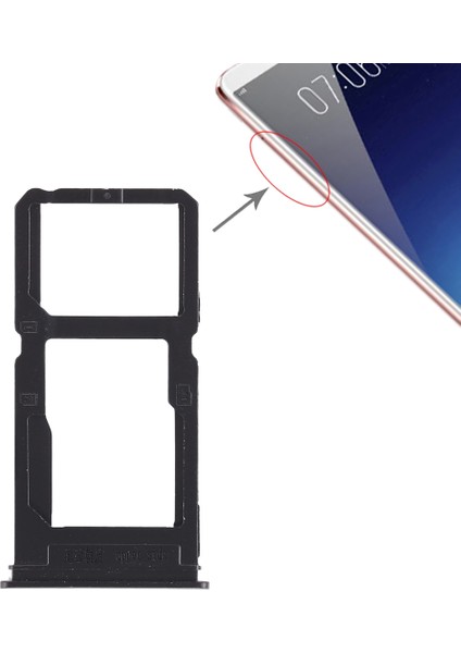 Vivo X20 Plus Için Tepsi + Mikro Sd Kart Tepsisi (Yurt Dışından)