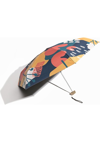 Mini Cep 5 Katlanır Güneşlik Güneş Şemsiye Yağmur Güneş Koruma Uv Şemsiye Taşınabilir Kompakt Katlanır Güneş Şemsiyesi (Yurt Dışından) fırsatları