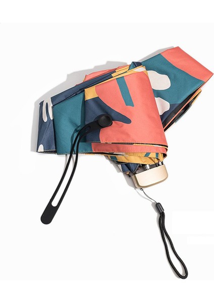 Mini Cep 5 Katlanır Güneşlik Güneş Şemsiye Yağmur Güneş Koruma Uv Şemsiye Taşınabilir Kompakt Katlanır Güneş Şemsiyesi (Yurt Dışından) indirimleri