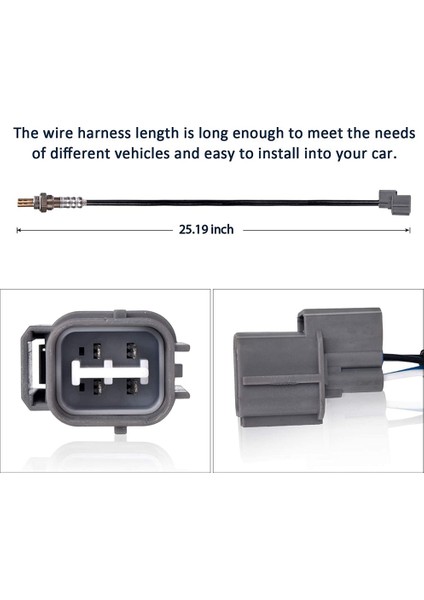 Oksijen Sensörü 1992-2000 Honda Civic Odyssey Accord 92-99 Acura Integra Nsx cl El O2 Sensörü 36531P06A11 (Yurt Dışından) modelleri