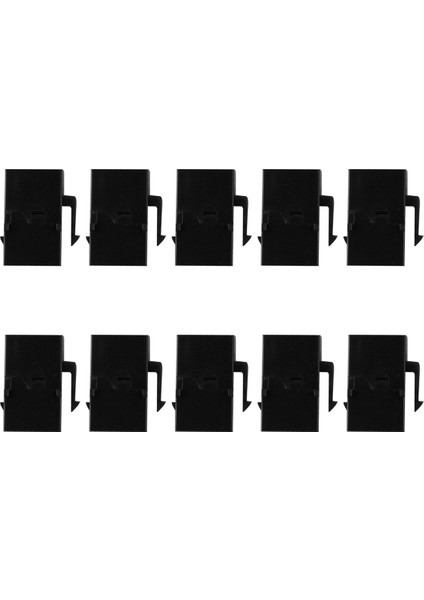 50 Adet RJ45 Konektörü Keystone Jack Cat6 Uzatma Çoğaltıcı Ethernet Ağı Lan Cat 6 Çoğaltıcı Jaklar Uzatma Adaptörü, Siyah (Yurt Dışından)