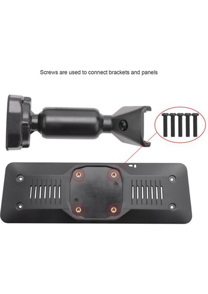 2 x Araba Iç Dikiz Aynası Arka Plaka Paneli Montaj Braketi Araba Dvr ile Uyumlu (Yurt Dışından) fırsatları