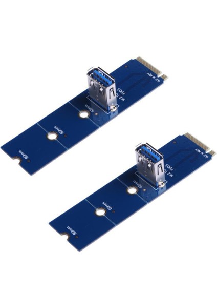 10 Adet Ngff M.2 USB 3.0 Kart Adaptörü M2 M Anahtar Usb3.0 ile Uyumlu Pcıe Pcı-E Yükseltici Kart Madenci Madencilik ile Uyumlu (Yurt Dışından)