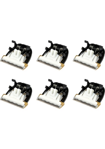 6x Pet Makas Elektrikli Saç Kesme Giyotin Köpekler Kesme Makinesi Seramik Titanyum Bıçak RFCD-9100 9600 (Yurt Dışından)