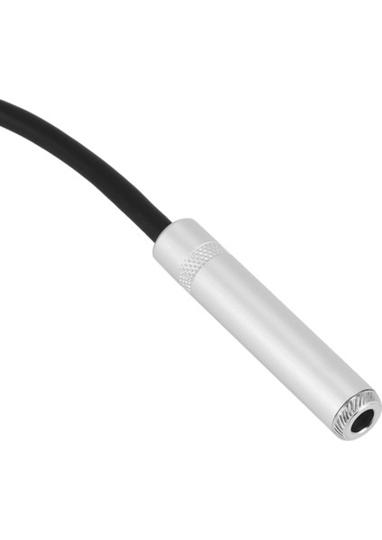 Pin Fişi 6.35MM 1/4 Inç Xlr Erkek Dişi Kablo 3 Pin Dişi Soket Xlr Adaptörü ile Uyumlu Stereo Mikrofon Kablosu Ses Kablosu (Yurt Dışından)