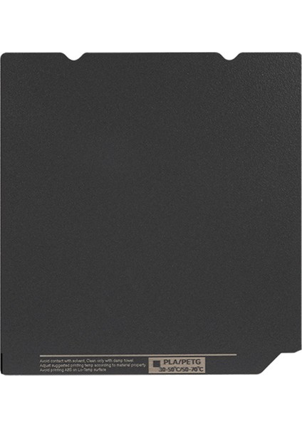3D Yazıcı Yapı Plakası ile Uyumlu K1/ 3 V3 Se 235X235MM Çift Taraflı Poliüre Sac Yaylı Çelik Sac Isı Yatağı (Yurt Dışından)