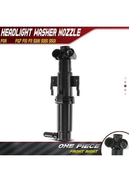 61677377667 Araç Far Yıkama Nozulu Ön Sol Uyumlu - 535D Xdrive 2014-2016 (Yurt Dışından) fırsatları