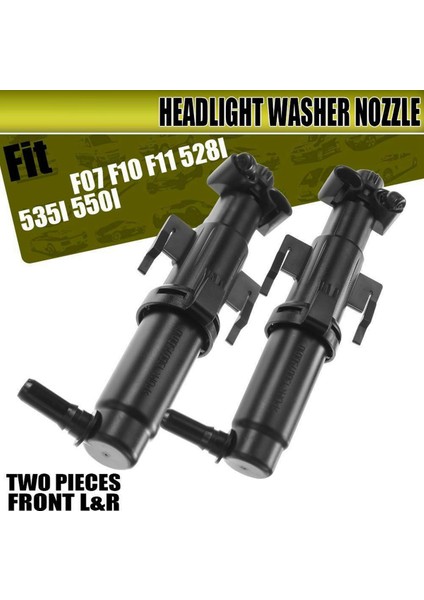 61677377667 Araç Far Yıkama Nozulu Ön Sol Uyumlu - 535D Xdrive 2014-2016 (Yurt Dışından) indirimleri