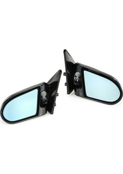 Otomotiv Dikiz Aynası Yan Ayna Manuel Ayarlanabilir Yan Kanat Aynası Ek 4 Kapı 1996-2000 ile Uyumlu (Yurt Dışından) modelleri