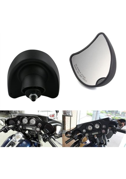 Dikiz Aynası Iç Kaplaması Street Tri Glide 1996-2013, Street Glide Triglide Modelleri ile Uyumludur (Yurt Dışından) modelleri