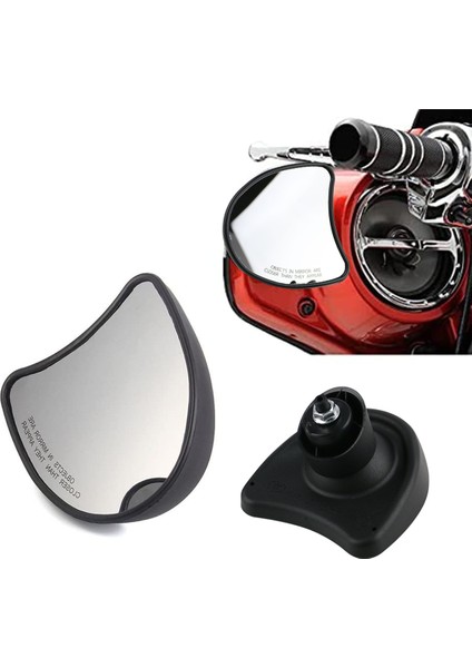 Dikiz Aynası Iç Kaplaması Street Tri Glide 1996-2013, Street Glide Triglide Modelleri ile Uyumludur (Yurt Dışından) fırsatları