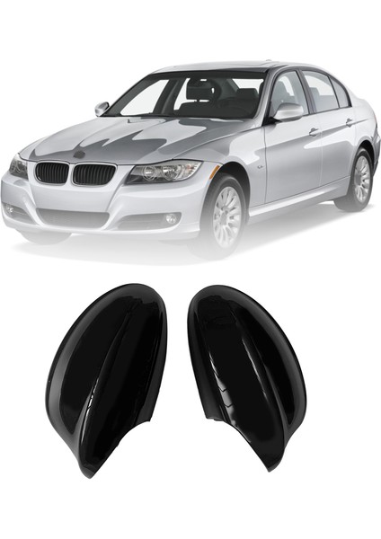 Dikiz Yan Ayna Kapağı ile Uyumlu - 1 Serisi E87 E81 E82 E92 E93 E90 E91 Yan Kapı Dikiz Kapatma Kapakları (Yurt Dışından) fiyatları
