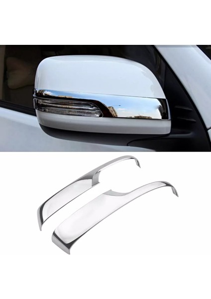 Araba Dikiz Aynası Kapağı Trim Şerit Etiket Aksesuarları Land Cruiser Prado 150 2010-2020 ile Uyumlu (Yurt Dışından) fiyatları