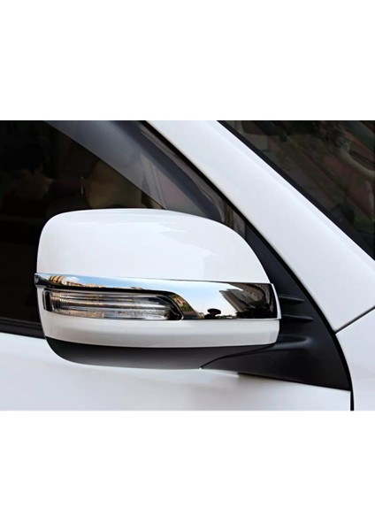 Araba Dikiz Aynası Kapağı Trim Şerit Etiket Aksesuarları Land Cruiser Prado 150 2010-2020 ile Uyumlu (Yurt Dışından) indirimleri