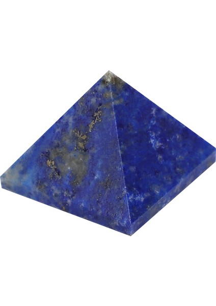 Doğal Lapis Lazuli Kristal Piramit Kulesi 3 cm Enerji Şifa Hediye Ev Dekor (Yurt Dışından)