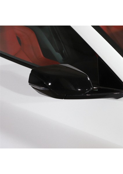 C8 2020-2023 ile Uyumlu Parlak Siyah Yan Kapı Dikiz Aynası Kapağı Trimler Araba Aksesuarları Sol + Sağ Taraf (Yurt Dışından) fırsatları