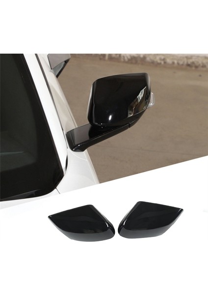 C8 2020-2023 ile Uyumlu Parlak Siyah Yan Kapı Dikiz Aynası Kapağı Trimler Araba Aksesuarları Sol + Sağ Taraf (Yurt Dışından) indirimleri
