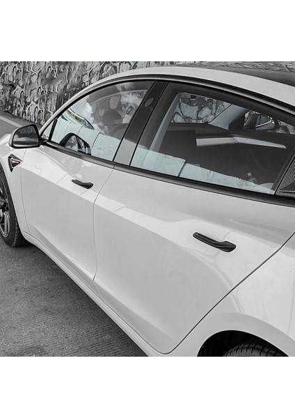 4 Adet Araba Mat Siyah Harici Antifriz Taşınabilir Kapı Kolu Wrap Kapak Model 3 Y Araba Modifikasyonu ile Uyumlu (Yurt Dışından) fırsatları