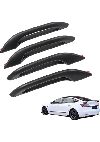 4 Adet Araba Mat Siyah Harici Antifriz Taşınabilir Kapı Kolu Wrap Kapak Model 3 Y Araba Modifikasyonu ile Uyumlu (Yurt Dışından) indirimleri