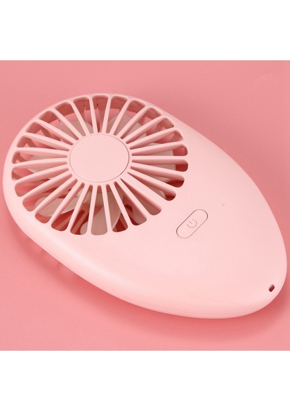 Açık Taşınabilir El Radyatör Fanı Tabanı Dikey Mini USB Şarj Pembe Olabilir (Yurt Dışından)