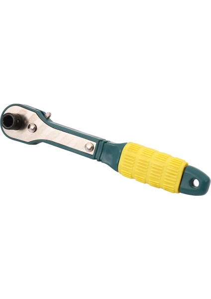 3x Mini 1/4 Kafa Tornavida Kutup 6.35MM Iç Altıgen Cırcır Lokma Anahtar Çift Kafalı Ev Aracı Aksesuarı (Yurt Dışından)