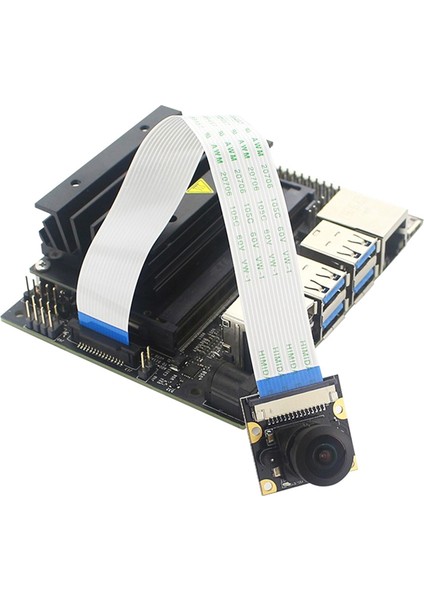 Nano/ Nx Kamera Modülü ile Uyumlu IMX219 8mp 3280X2464 Hd Kamera 160° Geniş Açı Gece Görüş Kamerasız (Yurt Dışından)