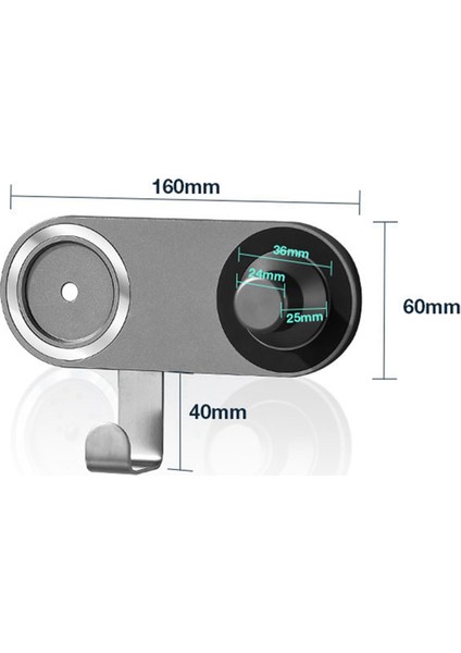 Хранение Продукции,laifen Saç Kurutma Makinesi Için Uygun Braket Delme Yok Leifen Saç Kurutma Makinesi Manyetik Emme Depolama Askısı LF03 ve Se'ye Uygun (Yurt Dışından) fırsatları