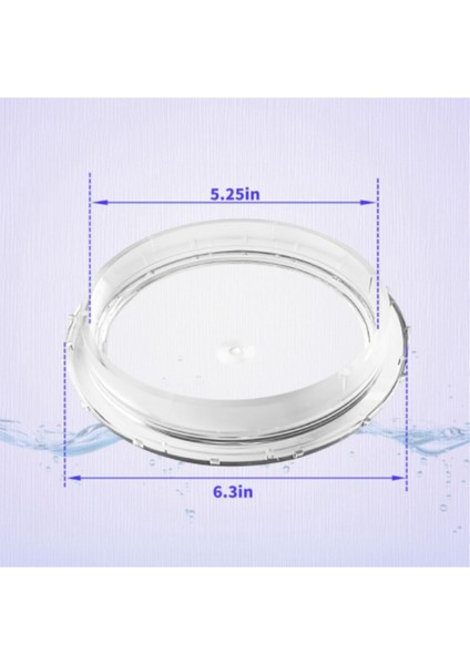 Havuz Pompası Kapak Kapağı, Kam ve Rampa Kilitleme Halkası Kelepçe Değiştirme Kiti, 350090 ile Uyumlu (Yurt Dışından)