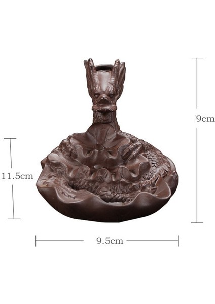 Декоративные Подарки,mor Kum Geri Akış Tütsü Brülör Aroma Difüzör Xianglong Shengshi Sandal Ağacı Tütsü Brülör (B) (Yurt Dışından) fırsatları