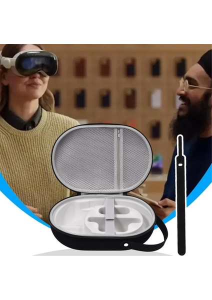 Vr Kulaklık Saklama Çantası ile Uyumlu Sert Eva Taşıma Çantası Taşıma Saplı Seyahat Çantası ile Uyumlu (Yurt Dışından) indirimleri