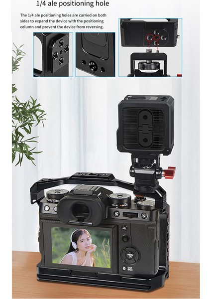 Kamera Kafesi Donanımı Koruyucu Çerçeve Yan Pil Kapağı Yan Kapaklı Hero 11 Mini Action ile Uyumlu Soğuk Ayakkabı Montajı (Yurt Dışından) modelleri