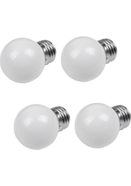20 Parça E27 0.5W AC220V Beyaz Akkor Lamba Ampul Dekorasyon Lambası (Yurt Dışından)